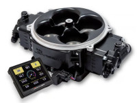 550-842 Holley  Sniper EFI Stealth 4500 8 INJECTORS  1250 HP - BLACK  Finish